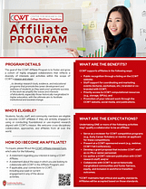 Decorative image of Affiliate Program flyer. Click learn more for text.