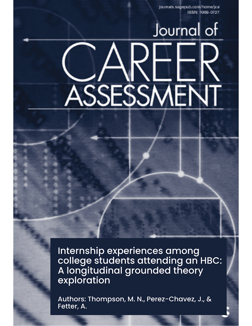 Decorative image of the cover of the Journal of Career Assessment