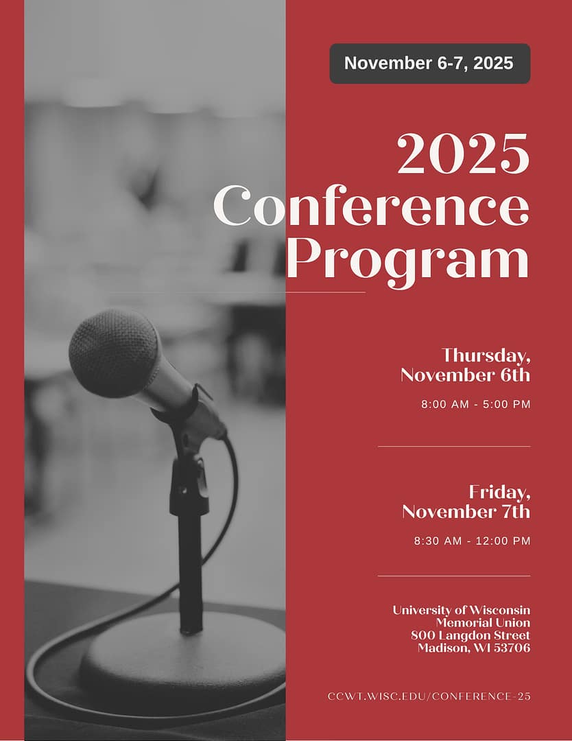 Decorative image of conference program