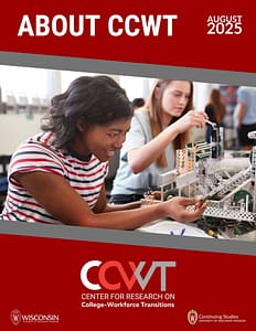Image of cover of About CCWT brochure.
