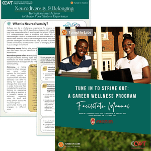 Decorative image of Tune In to Strive Out resources.